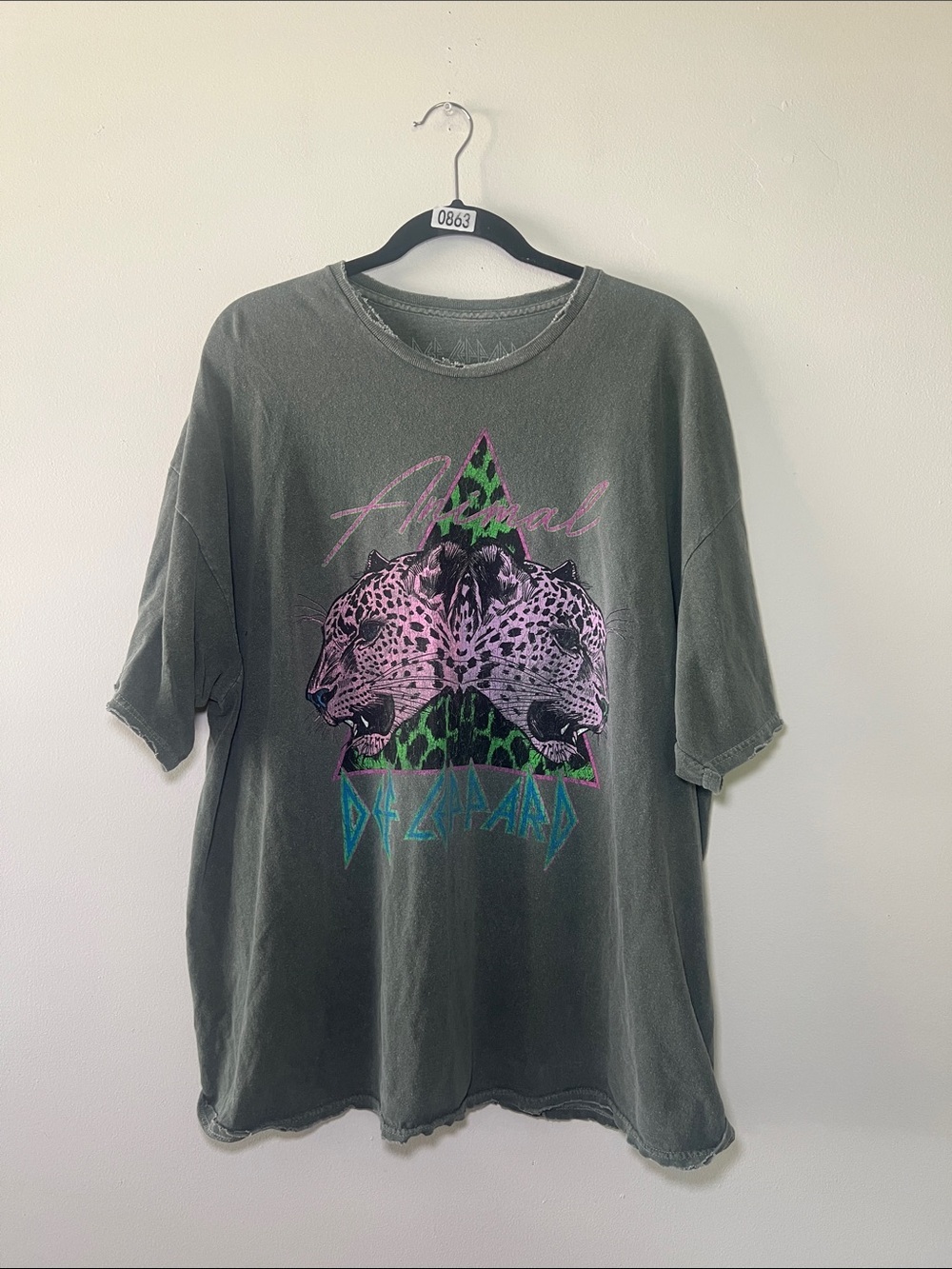 Urban Outfitters Def Leppard Tshirt Dress
